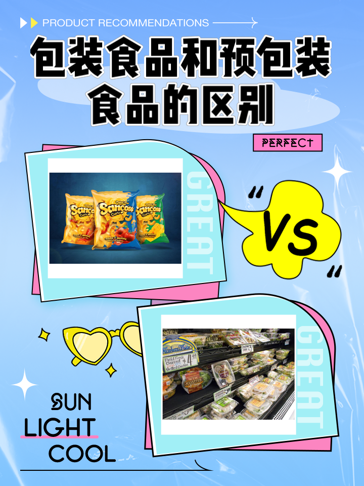 包装食品和预包装食品的区别